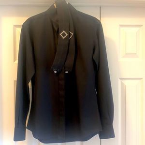 MIKU Black Horse Show Shirt Women’s Size 30/ Small